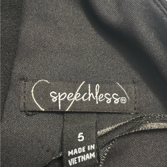 Speechless Black High-Low Halter Maxi Skirt - Picture 4 of 4